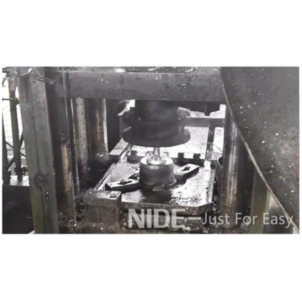 La máquina de bastidor de aluminio del rotor de la armadura, a presión Plc del equipo de la fundición controló