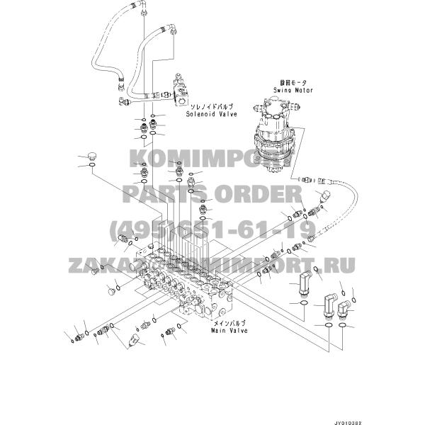 Excavator Parts PC200-6 Pressure Sensor Pressure Switch 20Y-06-21710 20PS579-16
