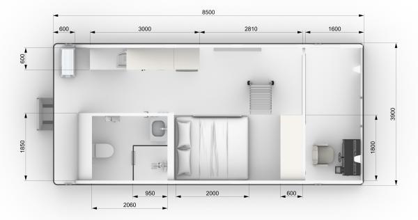 6 People Aluminum Party House Boat With Multiple Bedroom For Relaxing Getaway
