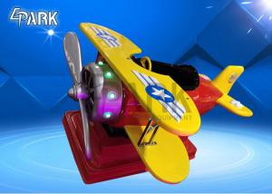 Comfortable And Safe Kiddy Ride Machine / Commercial Grade Kiddie Ride Plane