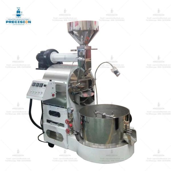 Equipamento de torrefação automática de café / máquina de torrefação de grãos de café comercial