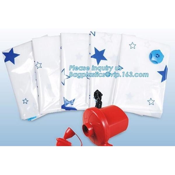vacuum travel bag pa pe vacuum storage bag roll up, hand rolling pa vacumm bag, plastic vacuum travel bag, bagplastics