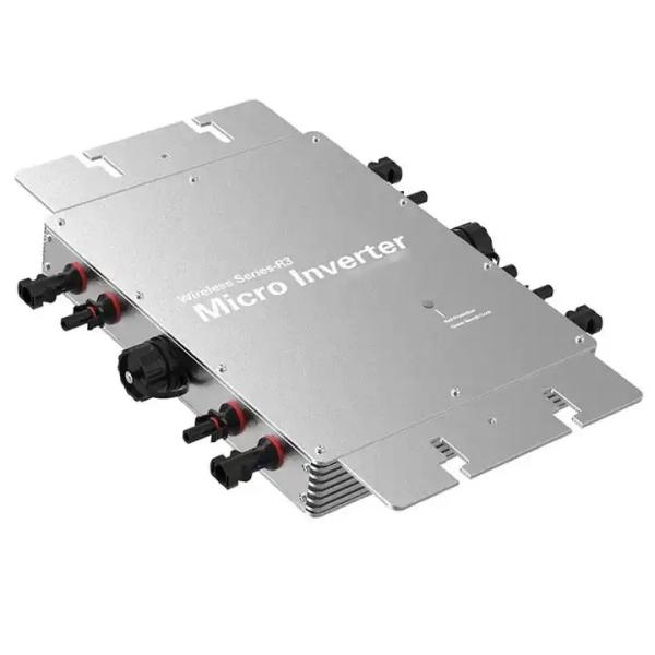 Micro Inverter Solar 2400W Ip65 Waterproof Wifi Monitoring Pv Micro Inverter Micro Inverter Solar Grid Tie Microinverter