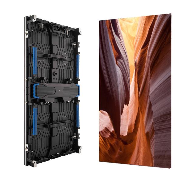 P2.6 - P4.8 Armário de LED de alumínio fundido a óleo para tela de LED de aluguer interior