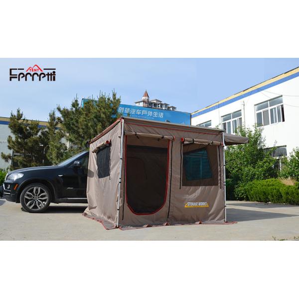 Bottom Waterproof Index 3000 mm Outdoor 2.5 Meters Wind Awning for Car Side