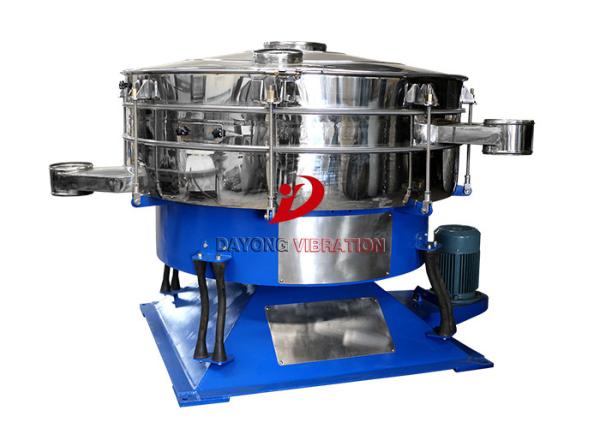 Carbon Steel Round Compost Tumbler Screener For Sieving Granular Materials