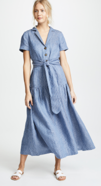 Производитель одежды Striped макси платья на лето 00 женщин