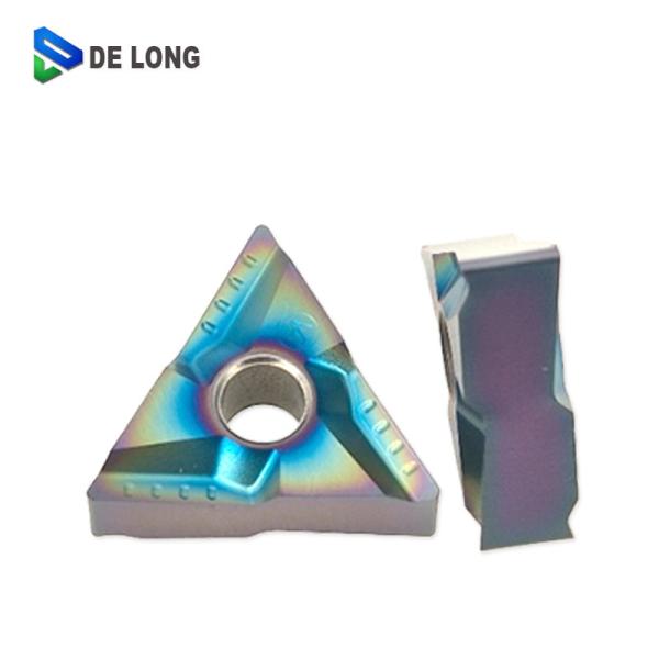 TNMG160404R-VF Negative Rake Carbide Turning Inserts CNC Cutting HRC55 Hardness