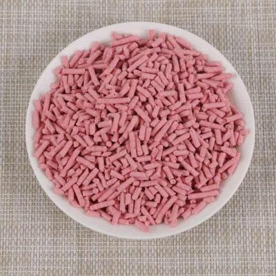 Litière pour chat en tofu pêche naturelle 1,5 mm, plusieurs parfums, désodorisante