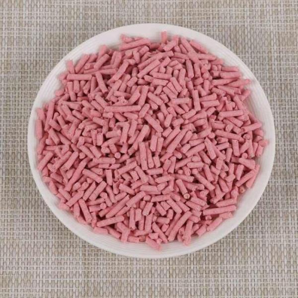 OEM Natural Peach Cat Litter Multiple Scents Deodorizing Tofu Cat Litter
