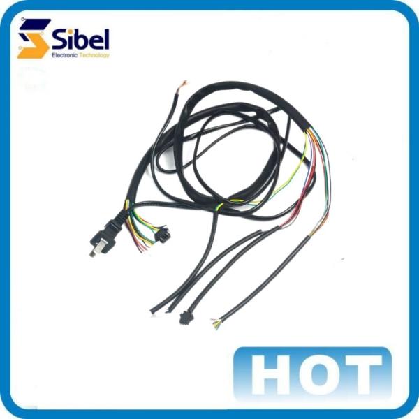 Custom wire harness motorcycle automotive wiring harness cable assembly for wiring harness on car