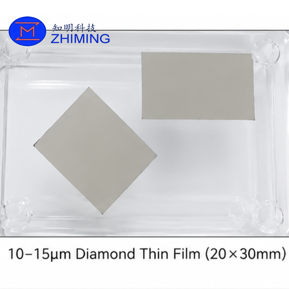 Ultra-Thin Free-Standing Diamond Film for Advanced Packaging and Thermal Management