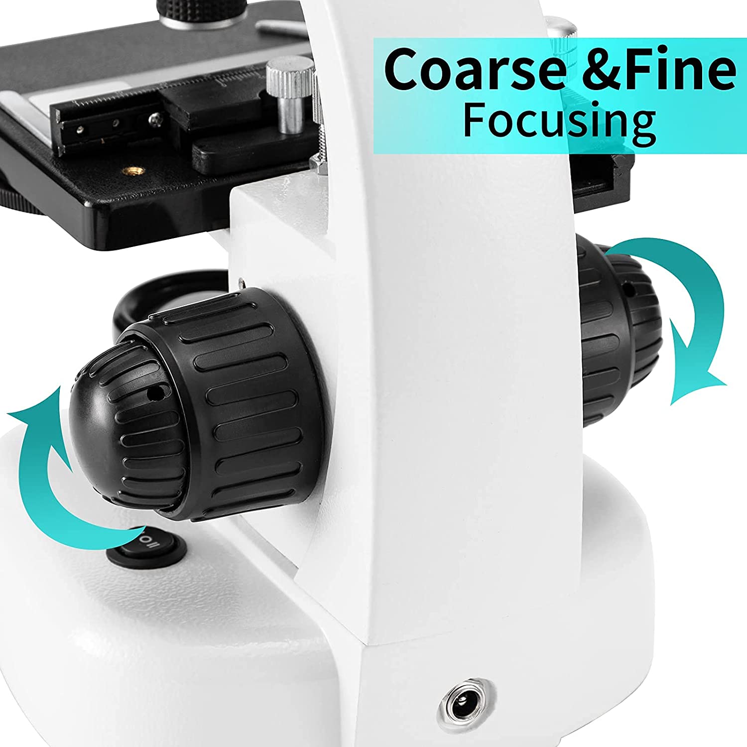 40X-640X Magnification Microscope Student Education Compound Biological Optical Binocular Microscope