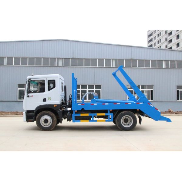 10cbm Dongfeng Refuse Rubbish Collection Truck Swing Arm Garbage Container Truck