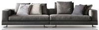 Longues longévité et longévité de meubles de Grey Sectional Sofa Hotel Lobby