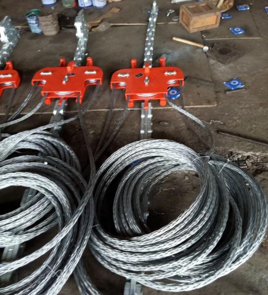 SZ Series 130KN Cable Pulling Running Board For Four Bundle Conductors