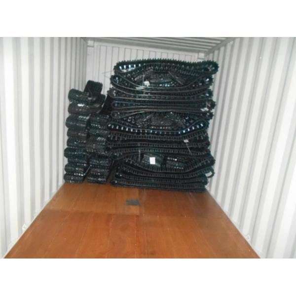 El caucho agrícola del color negro sigue 47 vínculos para la máquina segador de Kubota DC60