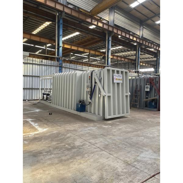Lettuce vacuum cooler   Compressor 72KW R404A Vegetable Vacuum Cooler