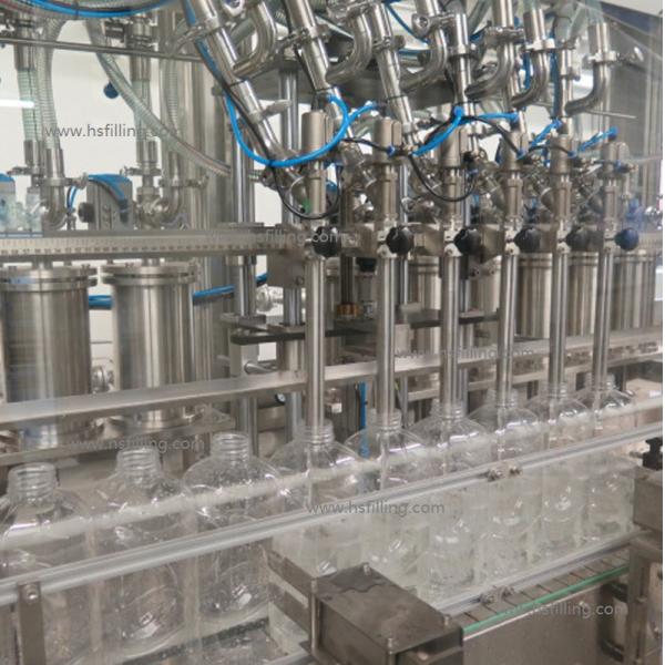 2000BPH Automatic Oil Filling Machine edible oil filling equipment