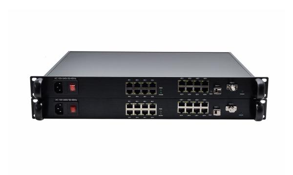 12G SDI Video Transmission with XLR Audio & Ethernet Over Single Fiber to Convert