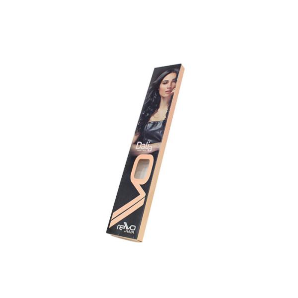 Boîtes de perruque personnalisées par emballage de luxe d'extension de cheveux