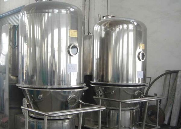 SUS316L Industrial Fluid Bed Dryers chemical Electric / Steam Heating