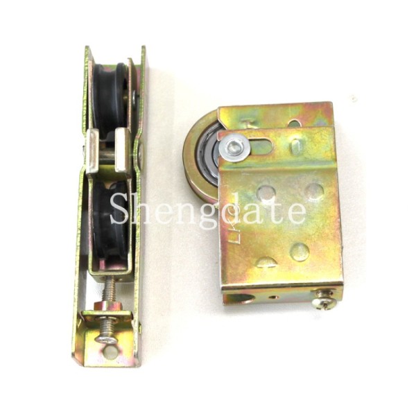 Slide  adjustable roller Sliding Patio Door Rollers Assembly Steel Ball Bearing Wheels