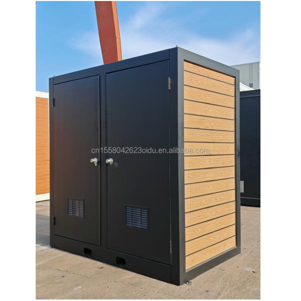 Pared 50/75/100mm Wave Sandwich Panel 20ft o 40ft Luxury Cabina de ducha portátil para casa o apartamento Baño Baño