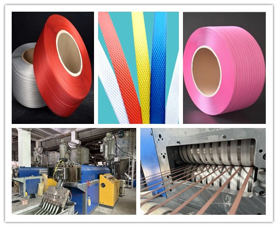 PLC-controlled PP packing strap making machine PP packing strap production line high-speed PP and PET packing straps