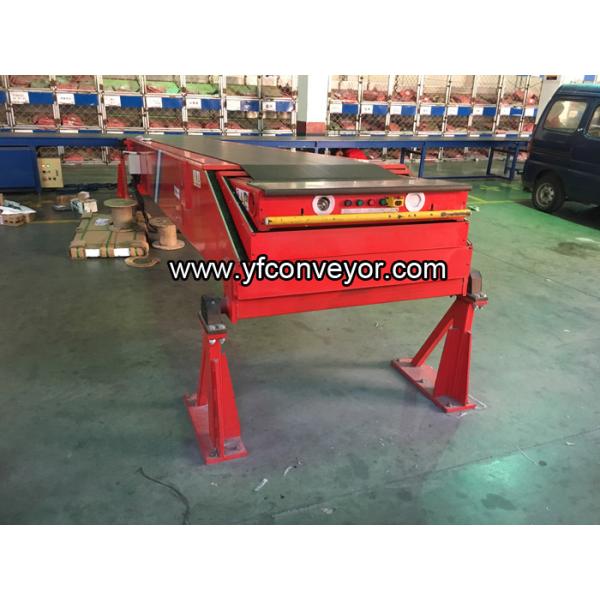 Telescopic Boom Belt Conveyor/ Truck Loading Expendable Conveyor