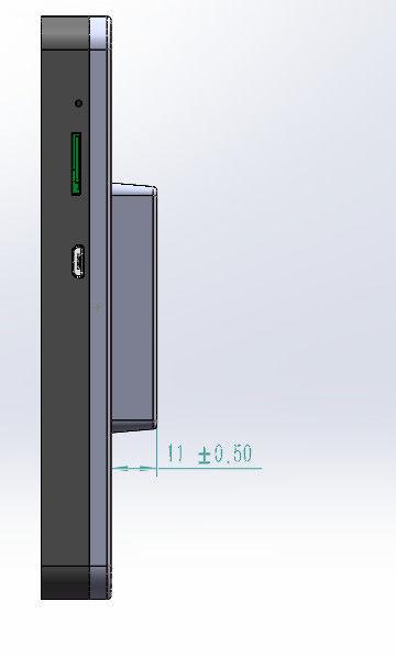 OEM Industrial Wall Mount 5 inch LCD IPS Touch Screen POE Meeting Room Android 7.1 NFC Tablet PC