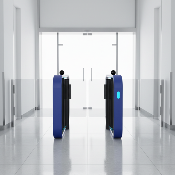 Aluminum Alloy Security Turnstile Gate with 30 Million Times Service Life and 0.2 Seconds Opening Speed for High-Traffic Facilities