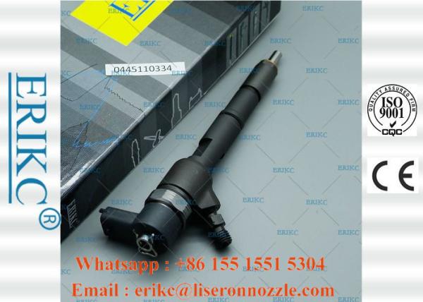 ERIKC 0445110334 bosch Diesel Big Auto injectors 0 445 110 334 heavy truck injecion 0445 110 334 for ChaoChai