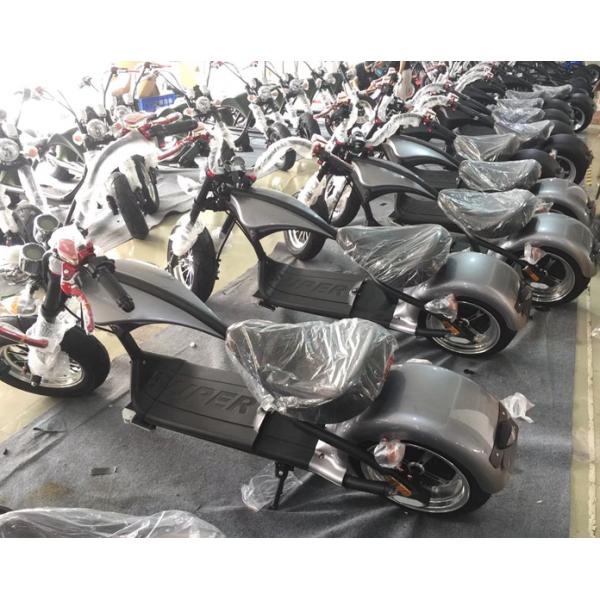 Big Wheel Citycoco Electric Scooter Black Off Road 2000w Shock Absorber