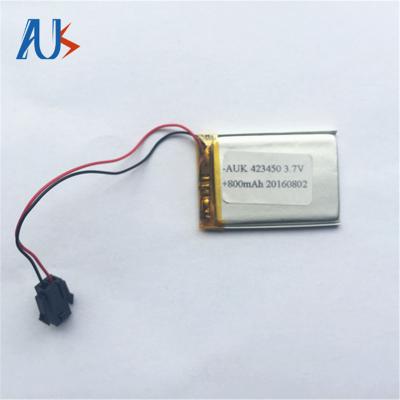 OEM Bateria recarregável Li-Ion 3.7v 800mah 423450 Personalizar