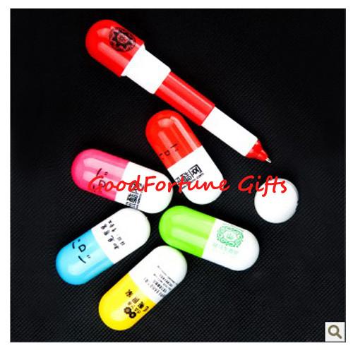 Promotion gift Pill Stretch Ballpoint Pen