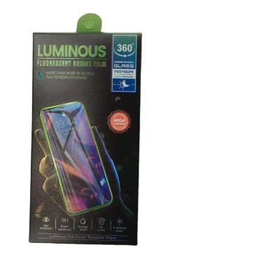 Silicone Edge Transparent Screen Protector 3D Full Glue Luminous