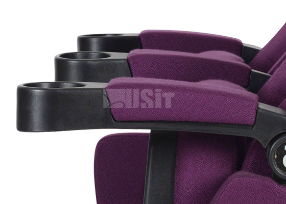 Театр железного каркаса промышленной стали общественный усаживая пурпурный цвет с задней частью коромысла