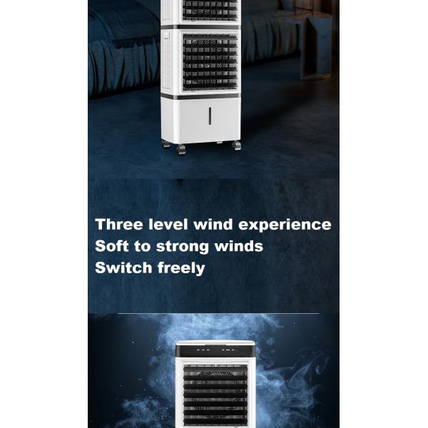 14L Double Layer Portable Evaporative Air Cooler with Remote Control and 220V Voltage