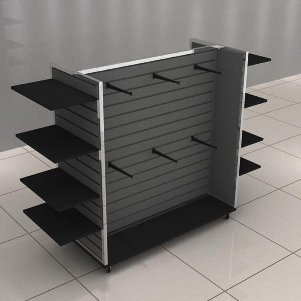 Modern Transparent Display Pegboard Stand for Sneaker Storage and Clothing Display
