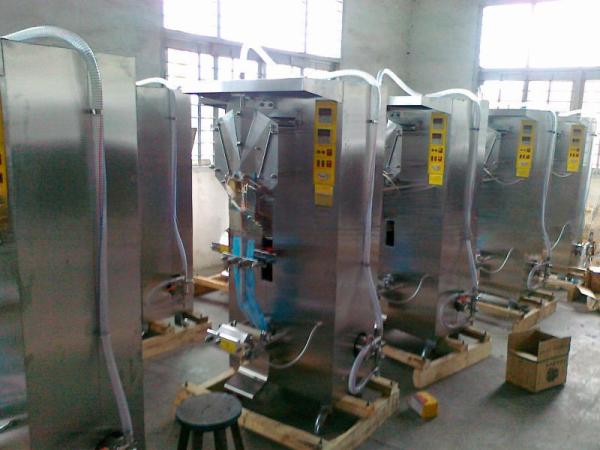 Máquina elétrica de embalagem de água de saquete com suporte técnico por vídeo
