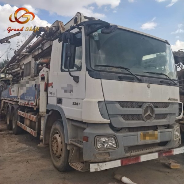 2011 Used Zoomlion 47m Boom Concrete Pump Truck with Mercedes-Benz Actros 3341 Chassis Ready to Work