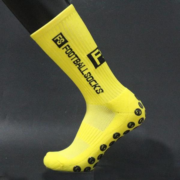 Regular Size Anti-Slip Crew Sports Socks Thicken Cotton Football Socks For Summer