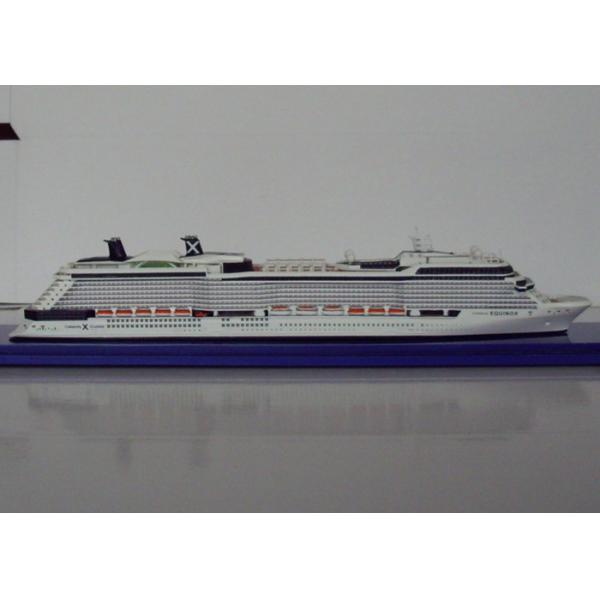 Celebrity Equinox Cruise Ship Wooden Cruise Ship Models With Solid Wood Paint Frame
