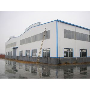 Commercial / Industrial Prefabricated Steel Buildings Light Steel Frame
