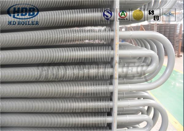 Boiler Pressure Parts Spiral Finned Economizer Power Plant ASME Standard