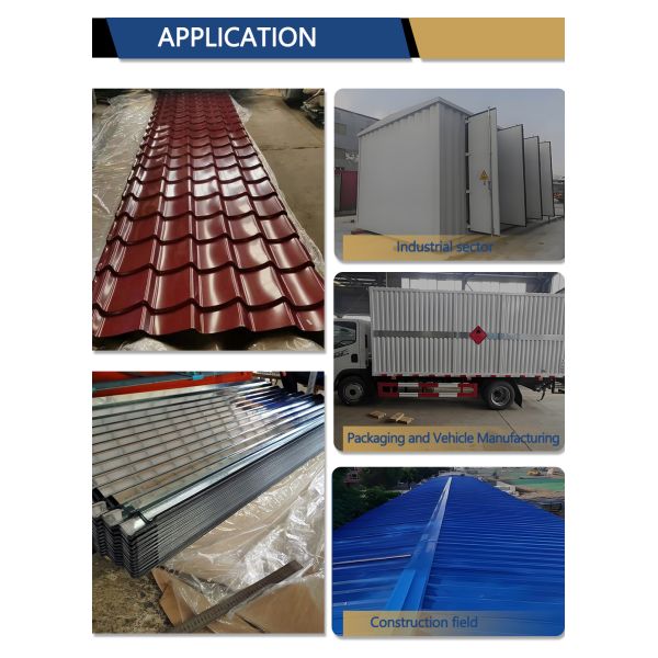 Building Material PPGI Roofing Sheet Color Painted galvanised corrugated roofing sheets