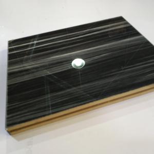Panneau à haute brillance UV ignifuge résistant d'éraflure de mur 15mm