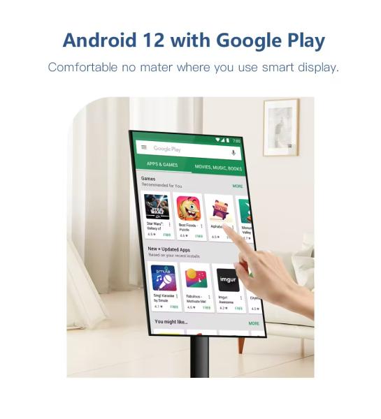 Power Consumption 120W advanced digital smart television integrating automatic operating system updates enabling advertising and content display