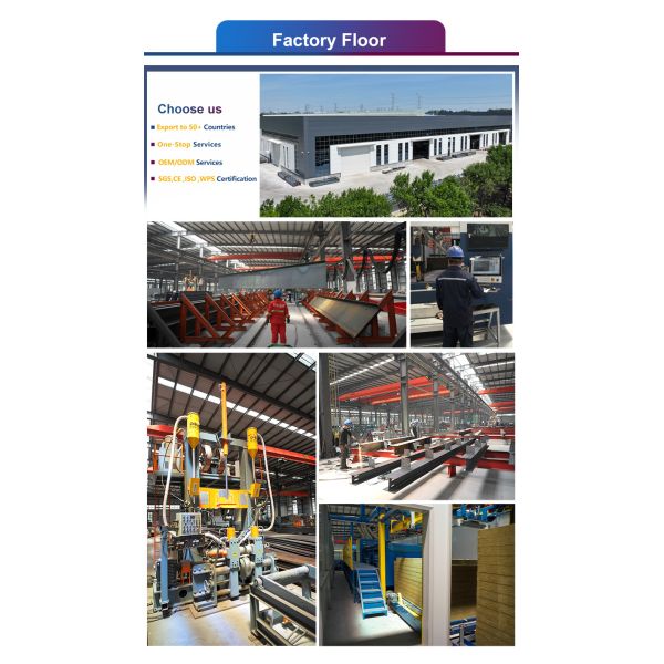 Customized Multi-storey Steel Structure Building Prefabricated Commercial Office Building